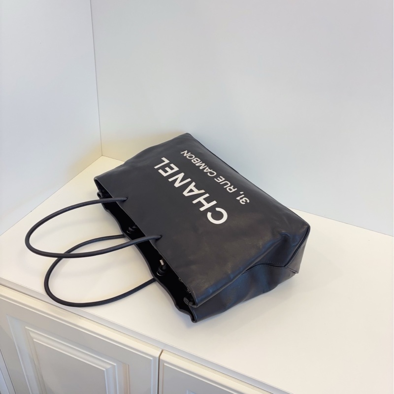 ✨Chanel 31Rue Cambon 康鵬街全皮tote 98新🖤-7