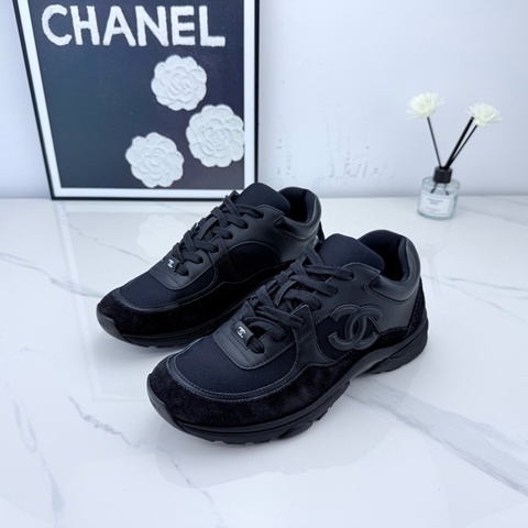 Chanel 香奈兒 雙C黑武士 37碼 🧡