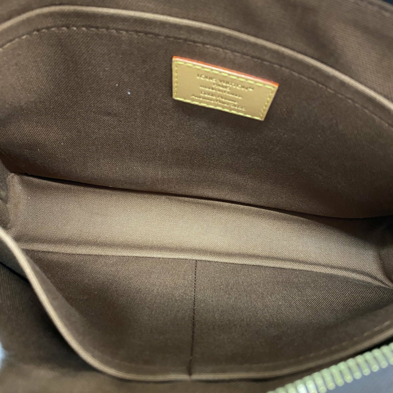 路易威登 Damier Monogram 反向手拿包，NIGO Pochette Voyage Souple M26015，棕色，男士-3