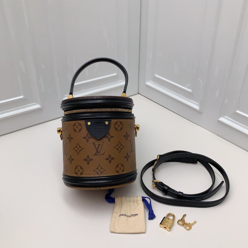 芯片款 路易威登/Louis Vuitton 老花髮財桶-0