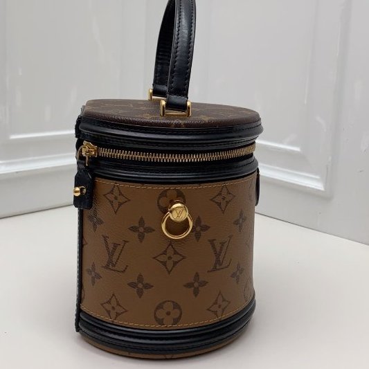 芯片款 路易威登/Louis Vuitton 老花髮財桶-3