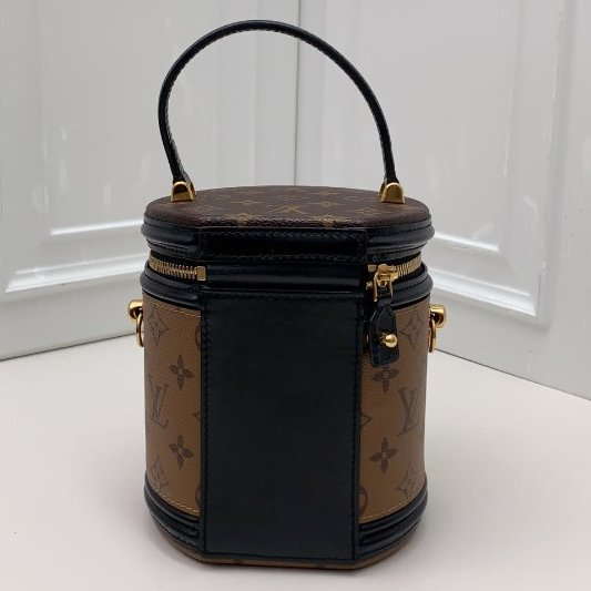 芯片款 路易威登/Louis Vuitton 老花髮財桶-7