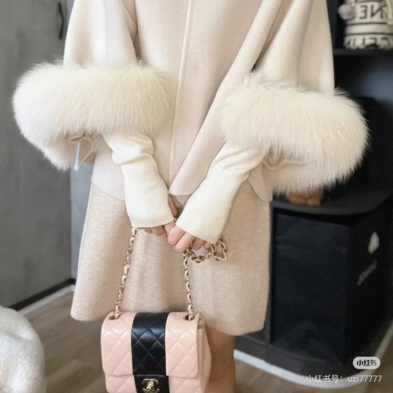 CHANEL 拼色金扣方胖子 肩背斜背鏈條包17*12*7.5  95新 配件塵袋-0