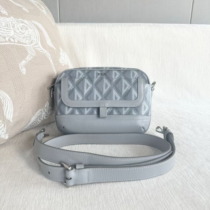 Dior Hit the Road 郵差包 灰色20*15*15 9新 配件肩帶 塵袋-2