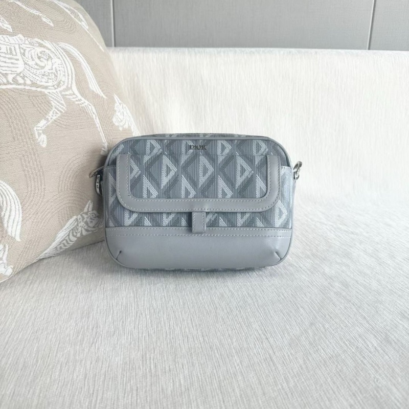 Dior Hit the Road 郵差包 灰色20*15*15 9新 配件肩帶 塵袋-3