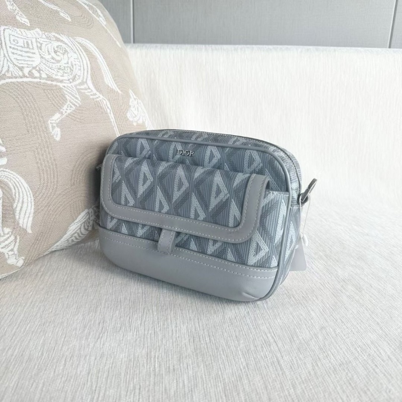 Dior Hit the Road 郵差包 灰色20*15*15 9新 配件肩帶 塵袋-5