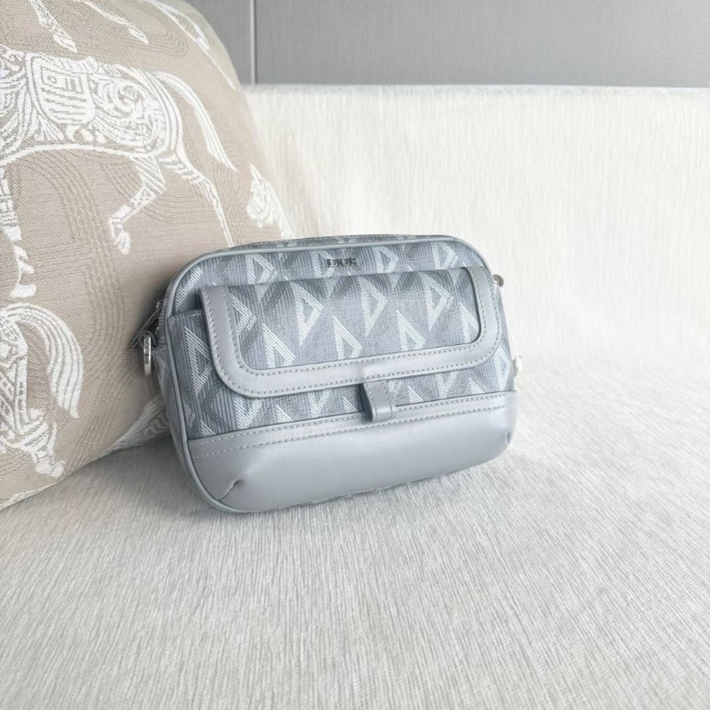 Dior Hit the Road 郵差包 灰色20*15*15 9新 配件肩帶 塵袋-7