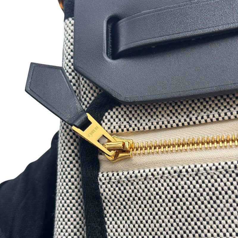 【美收精品】HERMES Mini Herbag 20cm C-447【隔月月中將轉賣至日本 上架期限30天】-9