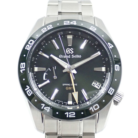 Grand Seiko Spring Drive GMT 男士自動腕錶 SS SBGE257