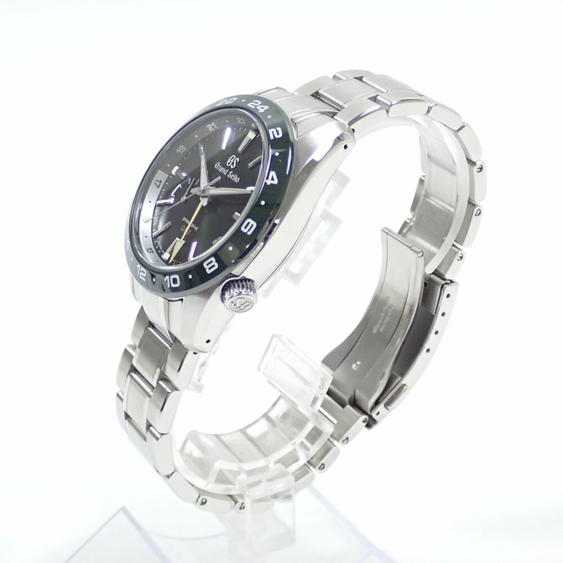 Grand Seiko Spring Drive GMT 男士自動腕錶 SS SBGE257-1