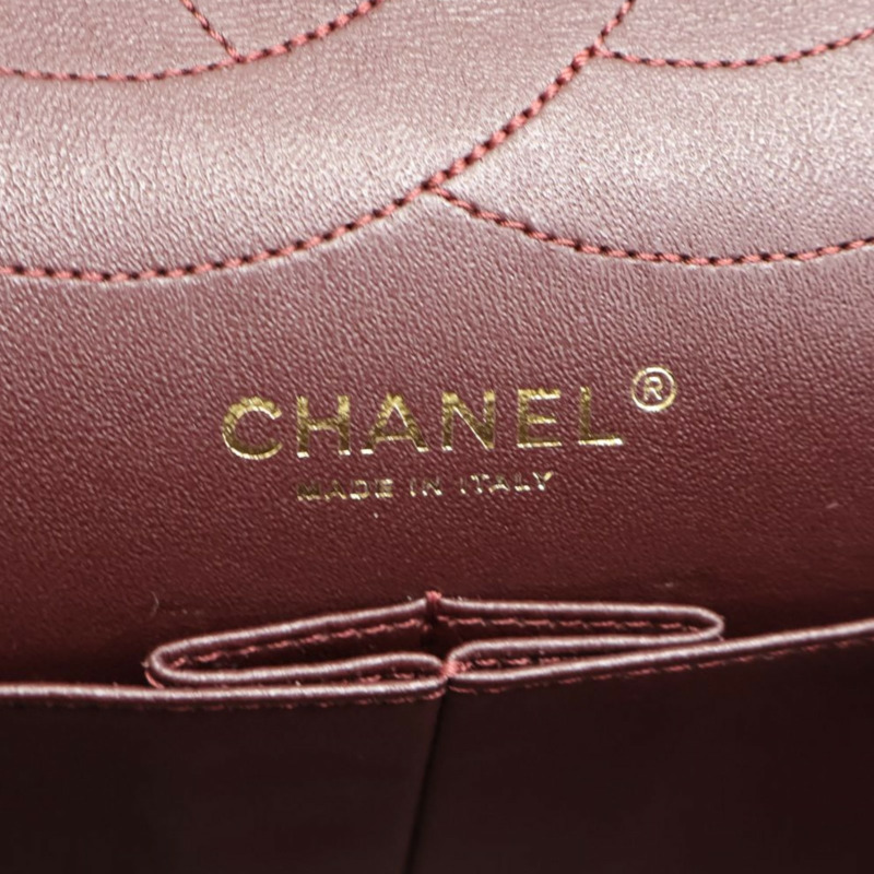 黑色 菱格紋 牛皮 2.55 肩背包【CHANEL 香奈兒】 A37587-4