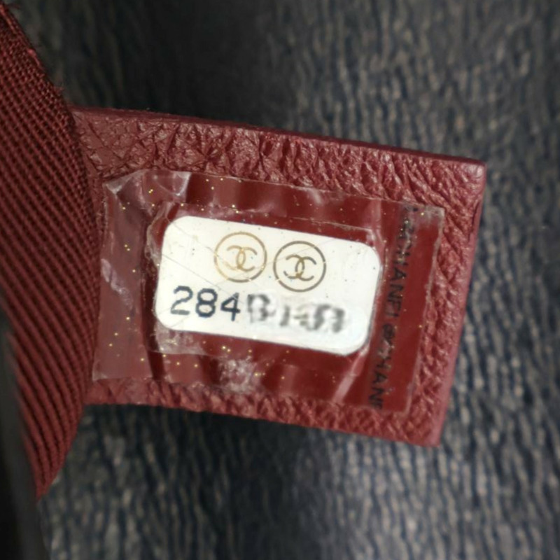 黑色 菱格紋 牛皮 Chain Infinity Top Handle Flap 兩用包【CHANEL 香奈兒】 AS0970-5