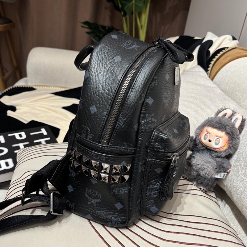 Mcm backpack Black-1