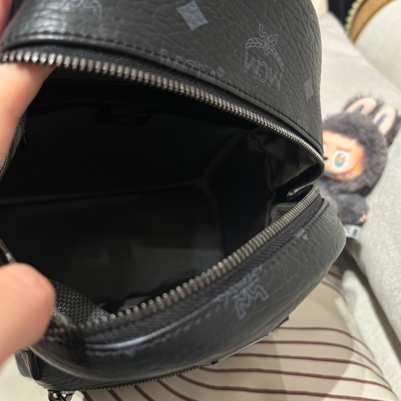 Mcm backpack Black-4