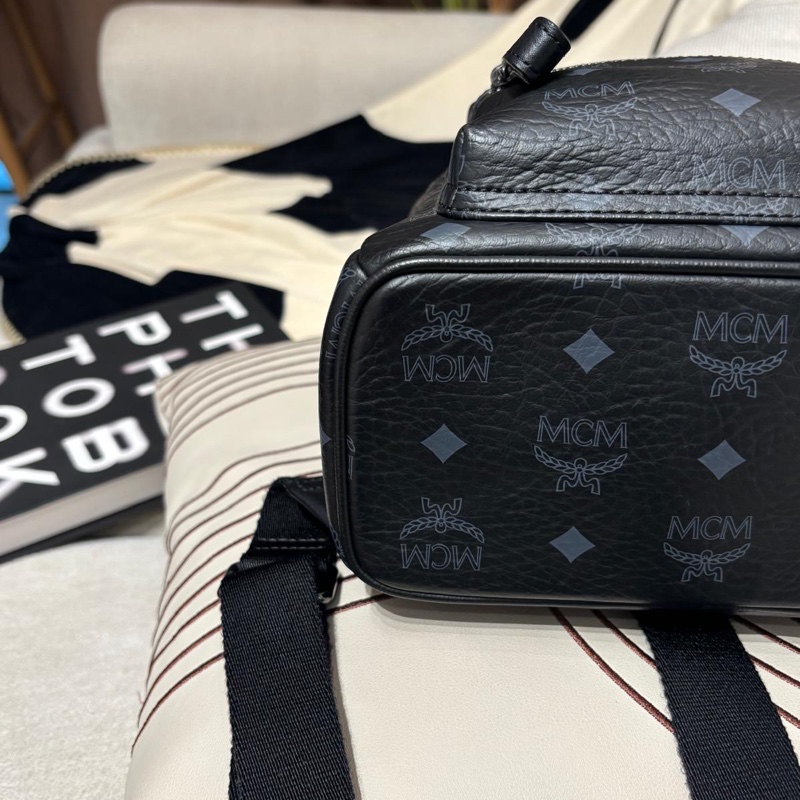 Mcm backpack Black-7