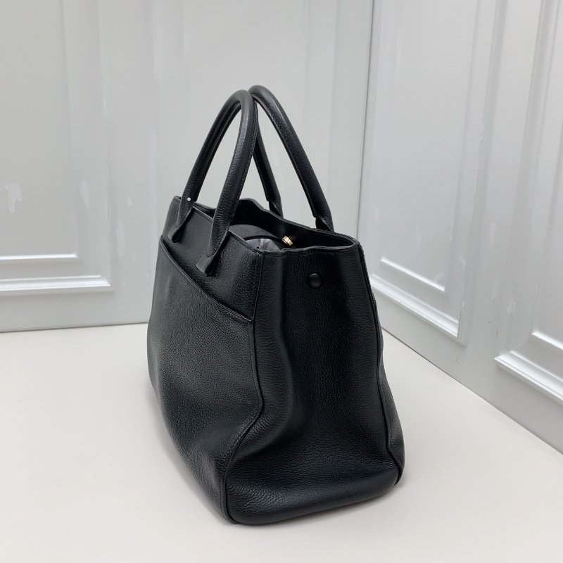 香奈兒/Chanel 黑金荔枝托特包-3