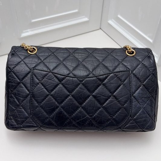 香奈兒/Chanel 黑金2.55鏈條包-1