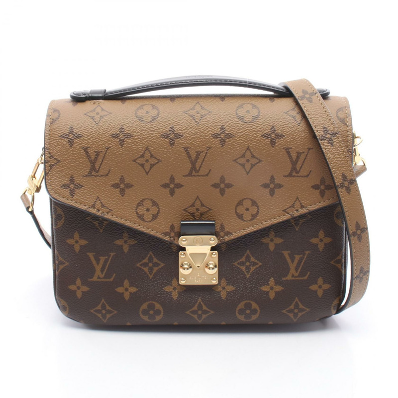 路易威登 Pochette Metis MM 斜背包 M44876 Monogram 反面二手-0