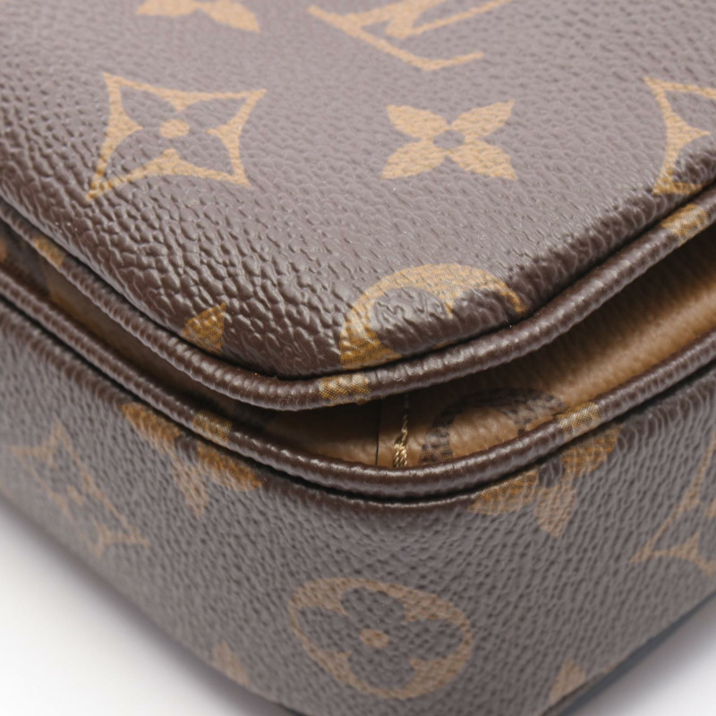 路易威登 Pochette Metis MM 斜背包 M44876 Monogram 反面二手-5