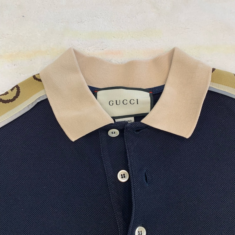 GUCCI女款短袖Polo衫，xs碼，9成新-1