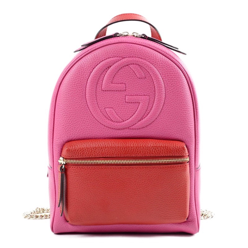 Gucci Soho backpack ( Pink )-0