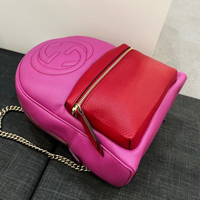 Gucci Soho backpack ( Pink )-3