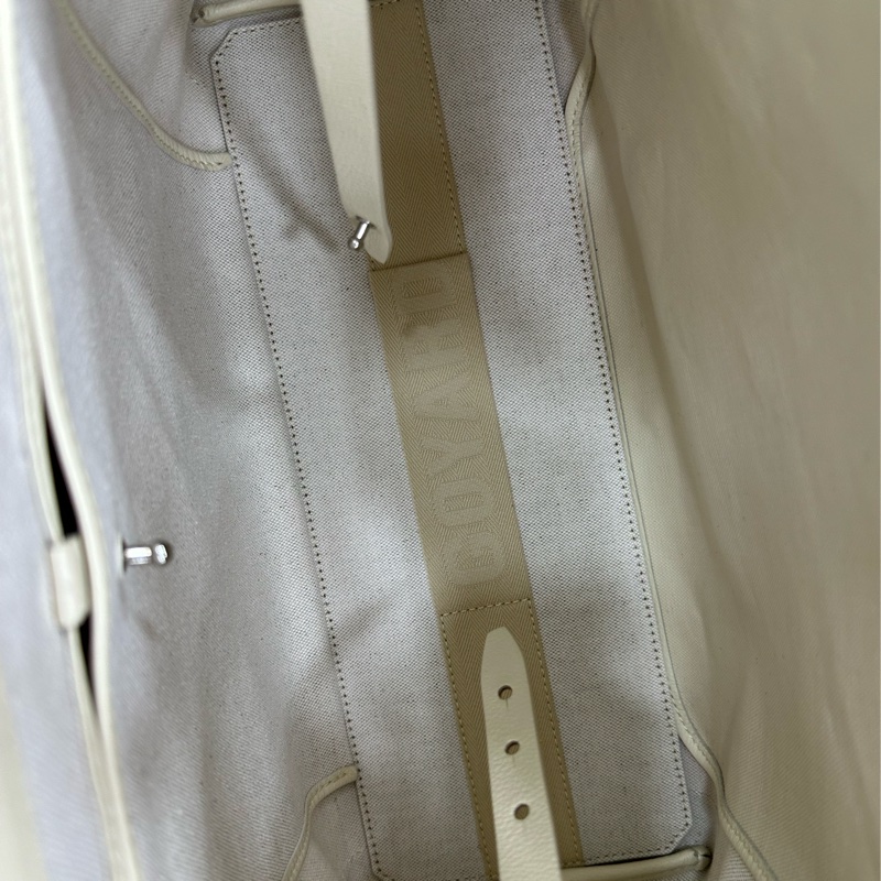 Goyard 戈雅 白色老花托特包手提單肩包 tote-7