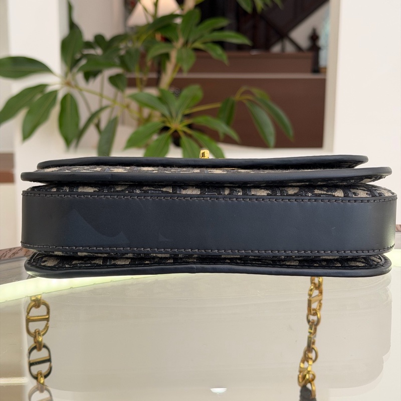 Dior迪奧新款小號蒙田Avenue 30鏈條包單肩斜挎包 尺寸22.5x6.5x12.5cm-3