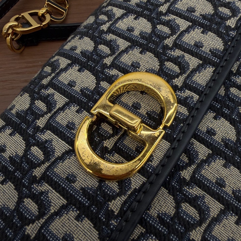 Dior迪奧新款小號蒙田Avenue 30鏈條包單肩斜挎包 尺寸22.5x6.5x12.5cm-5