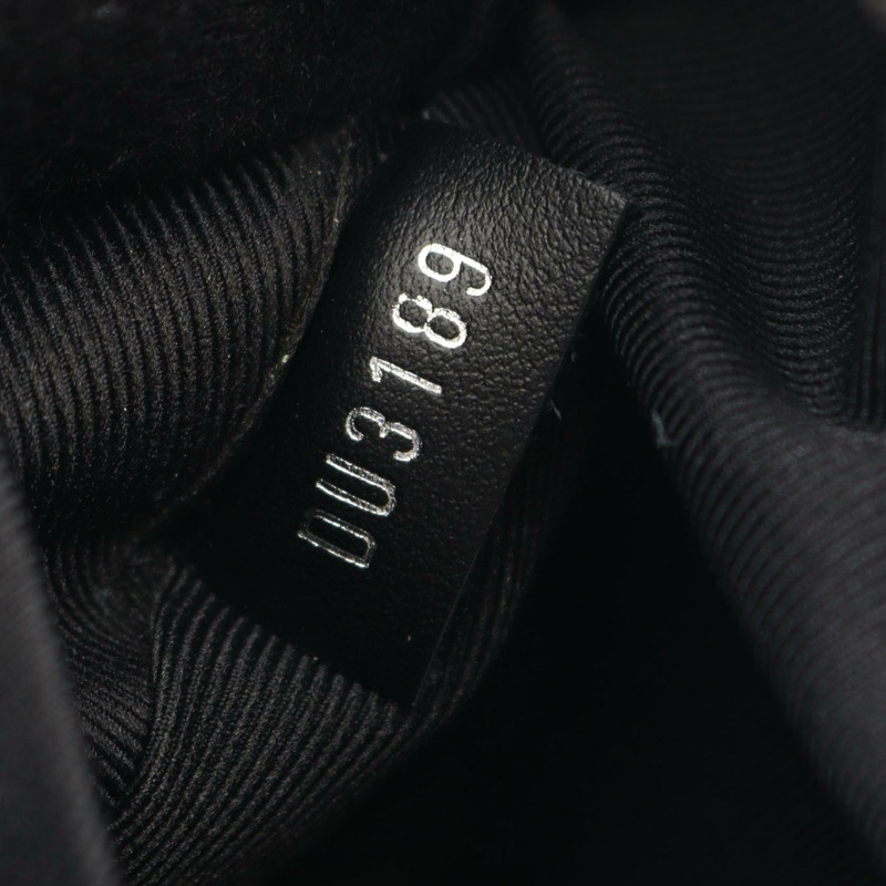 路易威登 Soft Trunk 單肩包 M44730 Monogram Eclipse 帆布 黑色 二手-4
