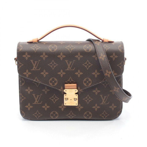 路易威登 Pochette Metis MM 斜背包 M44875 Monogram 棕色皮革