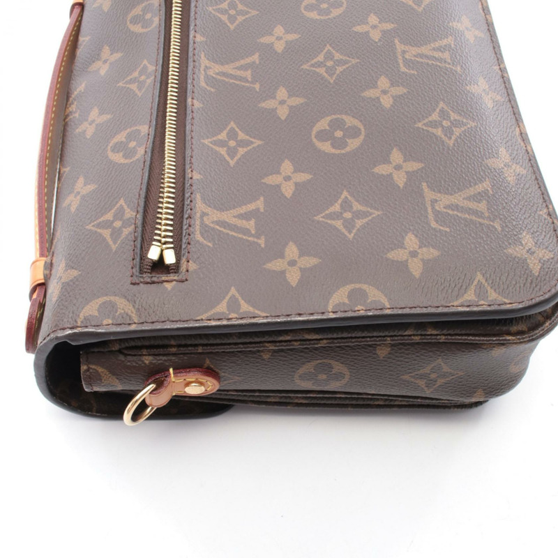 路易威登 Pochette Metis MM 斜背包 M44875 Monogram 棕色皮革-5