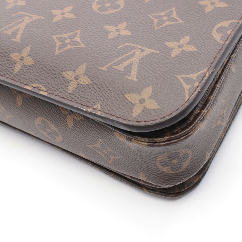 路易威登 Pochette Metis MM 斜背包 M44875 Monogram 棕色皮革-6