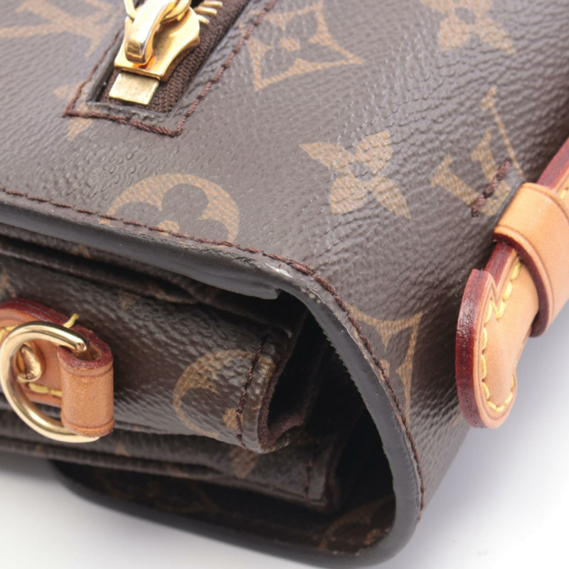 路易威登 Pochette Metis MM 斜背包 M44875 Monogram 棕色皮革-7