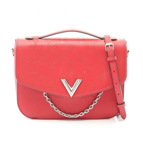 路易威登 Very Messenger 斜背單肩包 Monogram 皮革 Ruby LV