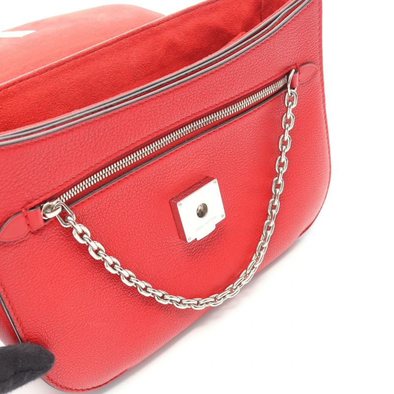路易威登 Very Messenger 斜背單肩包 Monogram 皮革 Ruby LV-6