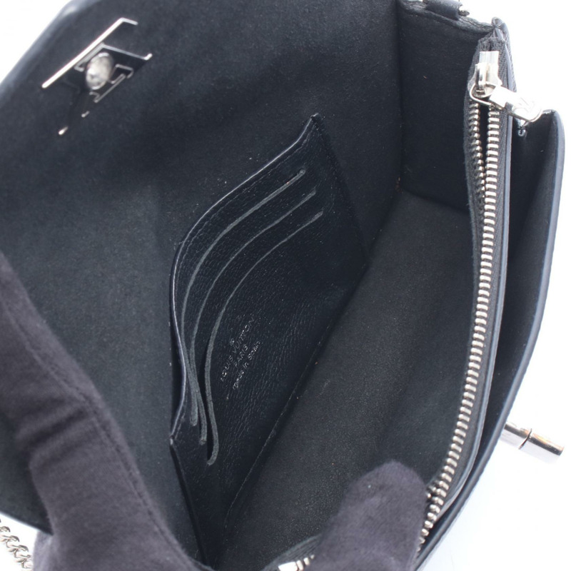路易威登 Pochette Lockme 鏈條單肩斜背包 M63471 皮革二手-2