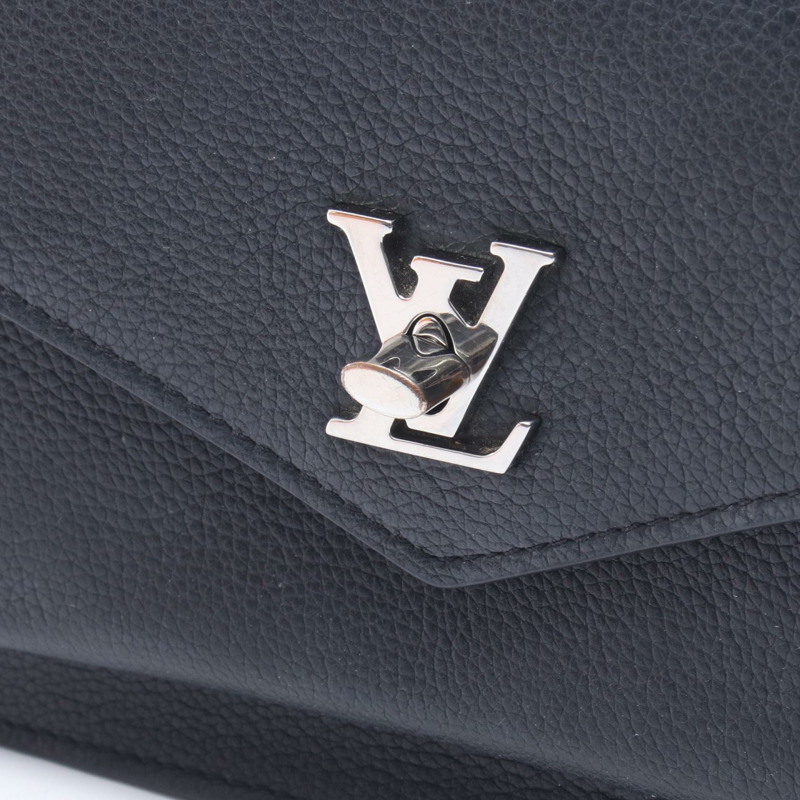 路易威登 Pochette Lockme 鏈條單肩斜背包 M63471 皮革二手-6