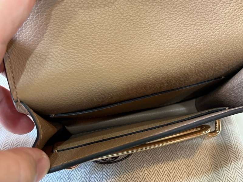 Hermes 愛馬仕 茶色/萊姆（內袋）雙色Roulis Slim 金釦(離櫃全新）-5
