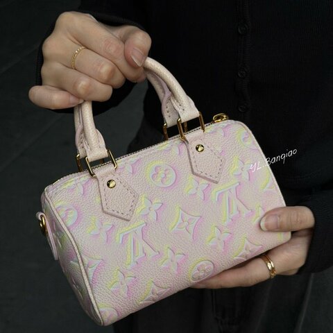 S5435-LV 星辰系列粉色壓紋nano speedy