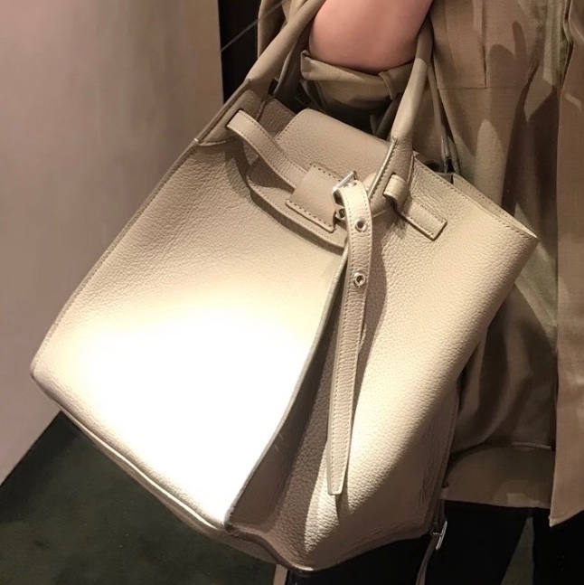celine 賽琳 big bag大象灰購物包-4