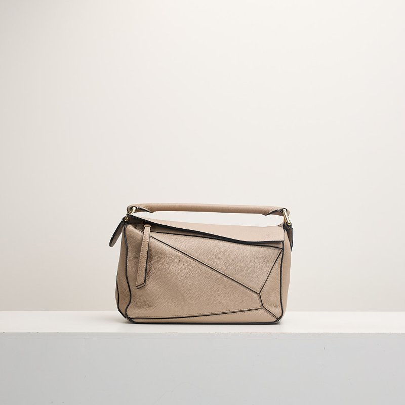 二手Loewe Puzzle small沙色-0