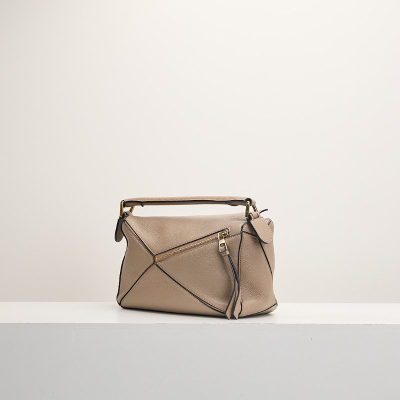 二手Loewe Puzzle small沙色-2