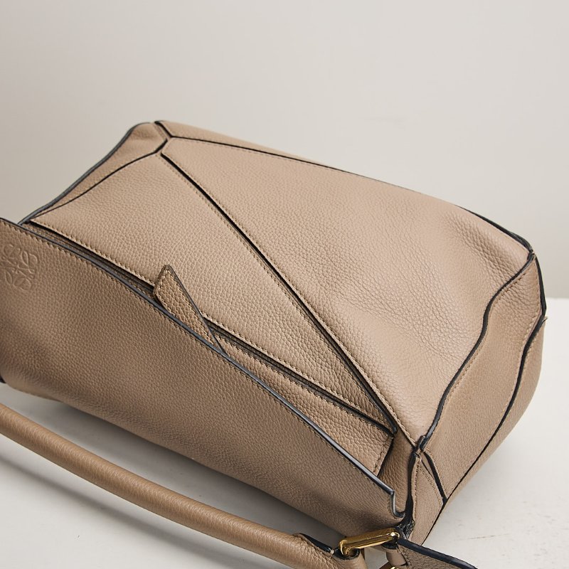 二手Loewe Puzzle small沙色-4