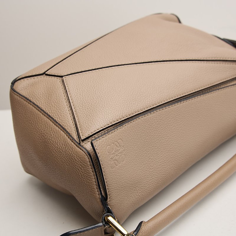 二手Loewe Puzzle small沙色-11