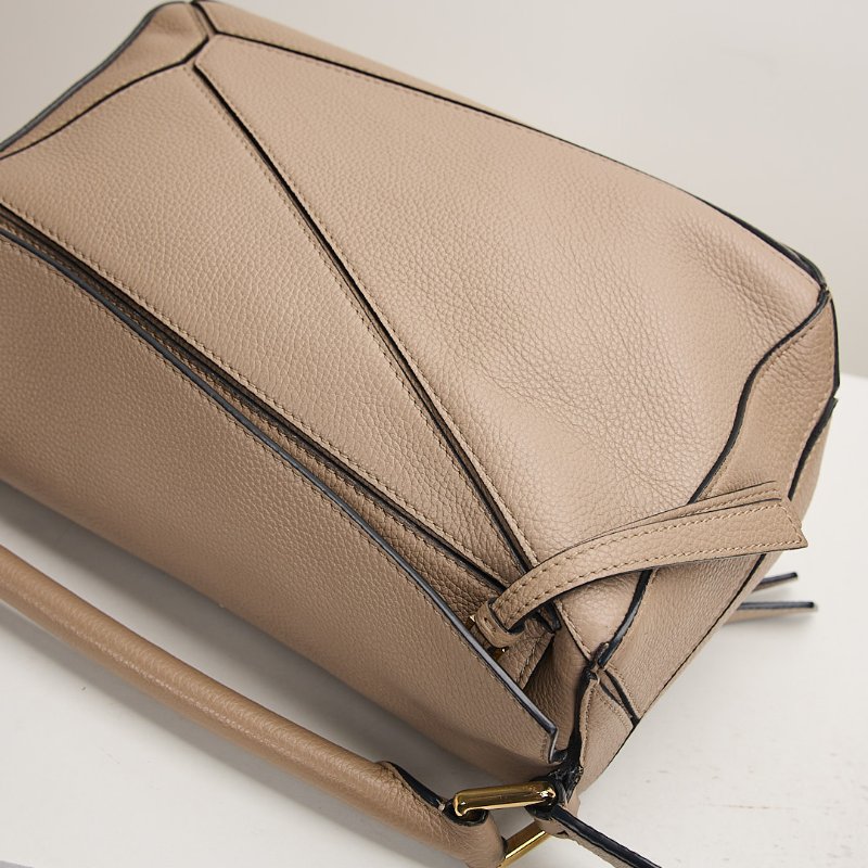 二手Loewe Puzzle small沙色-12