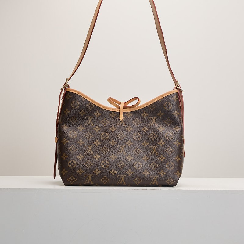 二手Lv Carryall 小號老花/晶片款-1