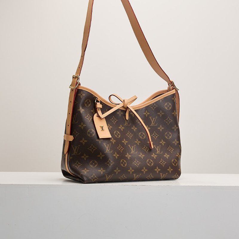 二手Lv Carryall 小號老花/晶片款-2