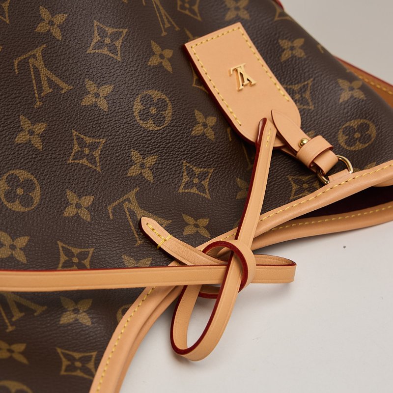 二手Lv Carryall 小號老花/晶片款-4
