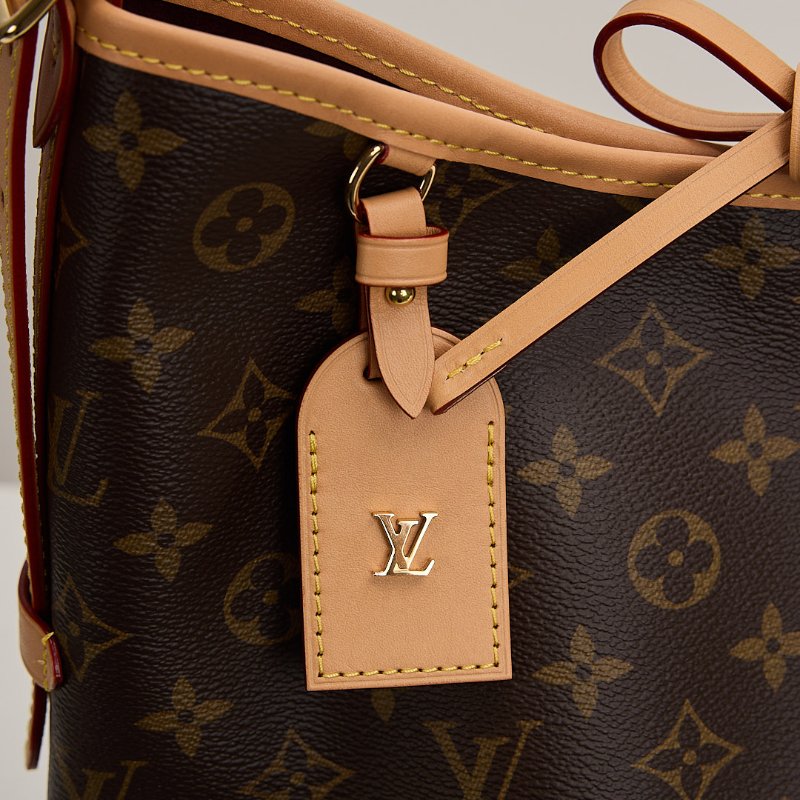 二手Lv Carryall 小號老花/晶片款-8